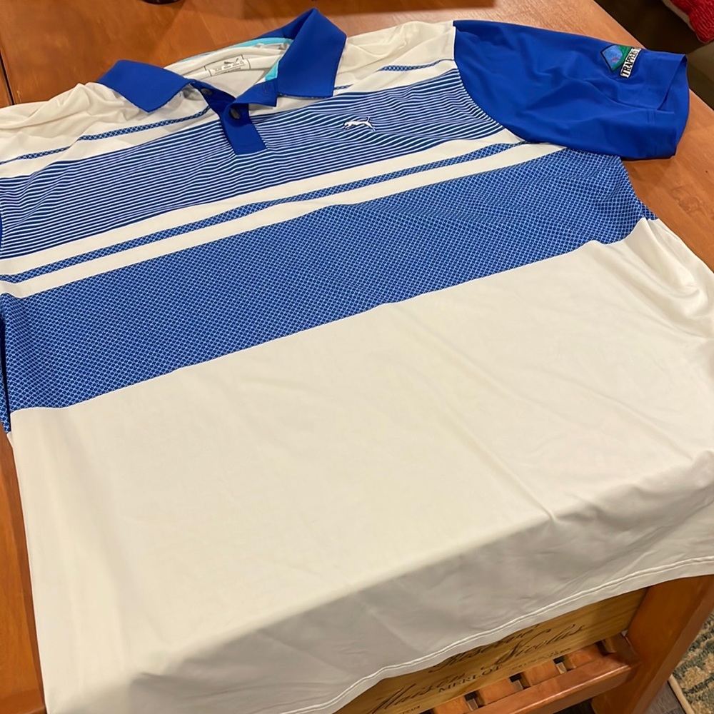 Puma Golf Polo (Trappers Turn Logo on Sleeve)